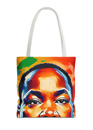 Vibrant Martin Luther Art Tote Bag
