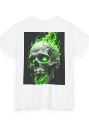 Green Skull T-shirt Printify