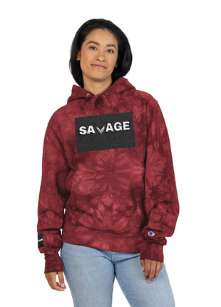 Tie-Dye Savage Hoodie Printify