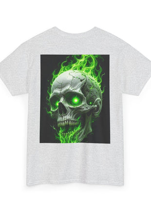 Green Skull T-shirt Printify