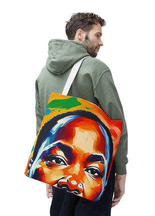 Vibrant Martin Luther Art Tote Bag