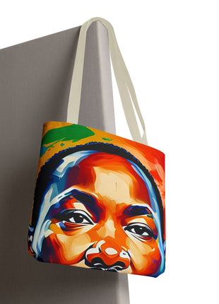 Vibrant Martin Luther Art Tote Bag
