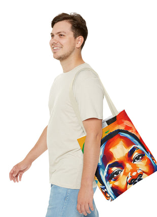 Vibrant Martin Luther Art Tote Bag