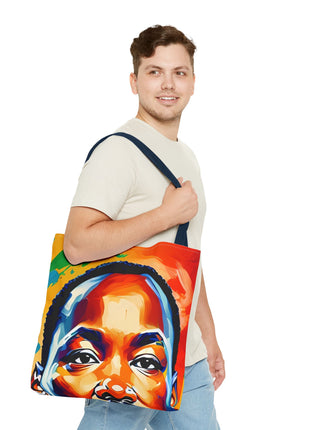 Vibrant Martin Luther Art Tote Bag