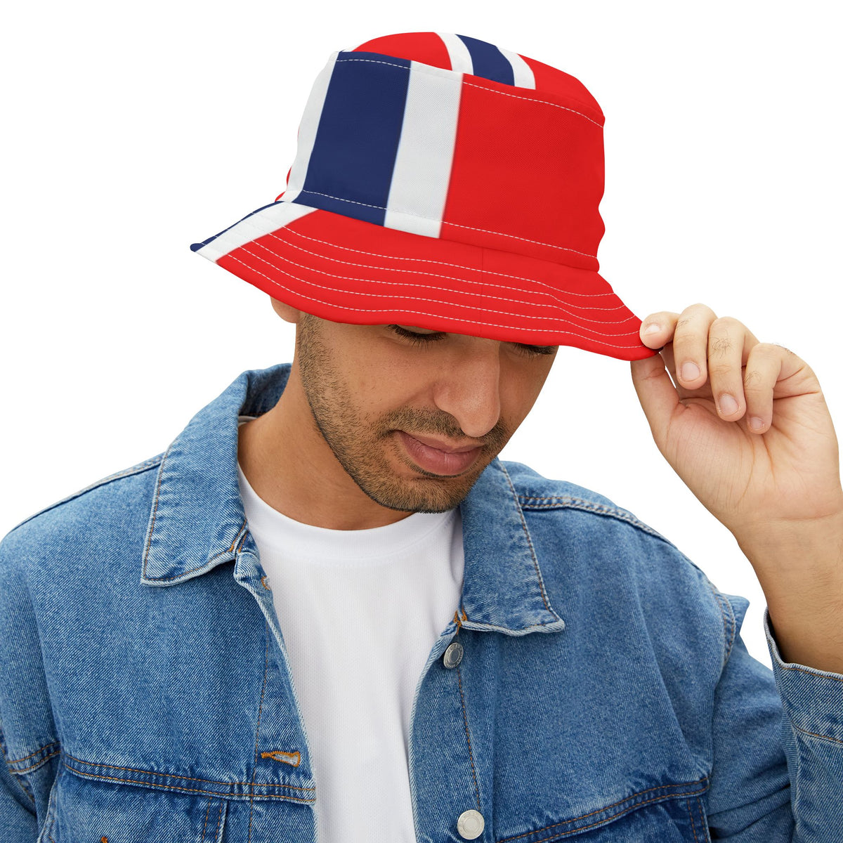 Norwegian Flag Hat Cap.