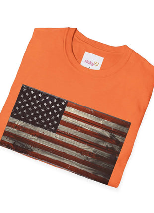 Unisex American Flag Shirt.
