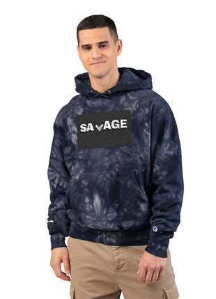 Tie-Dye Savage Hoodie Printify