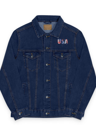 USA Denim Jacket Printify