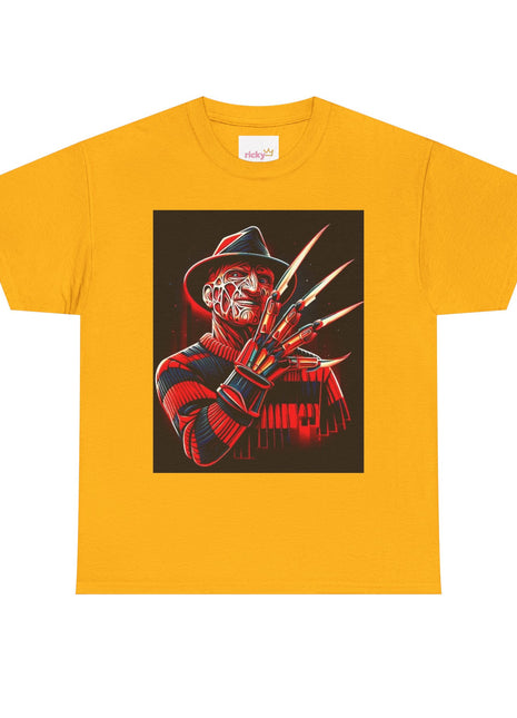 Horror Movie Unisex Tee - Freddy Krueger Design.