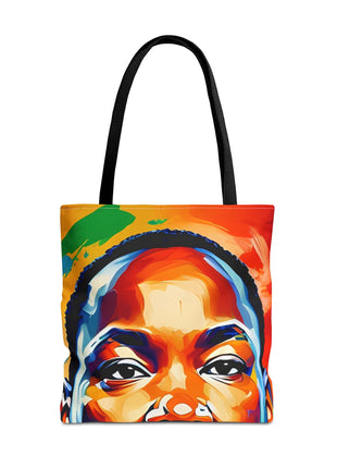 Vibrant Martin Luther Art Tote Bag