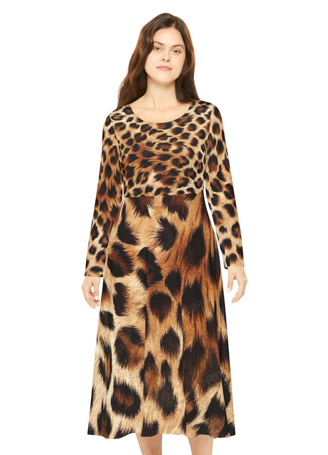 Leopard Print Dress