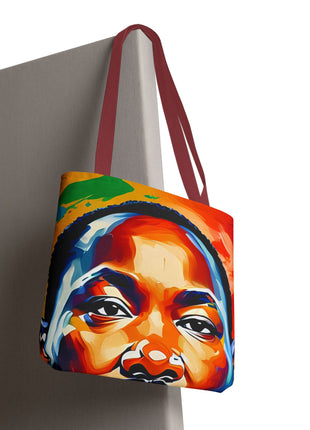 Vibrant Martin Luther Art Tote Bag