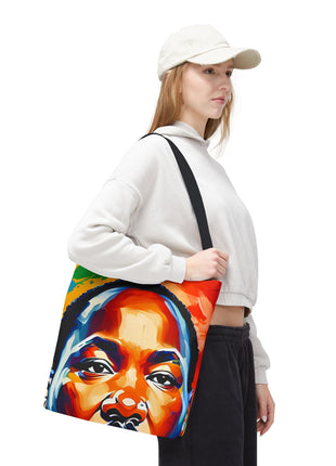 Vibrant Martin Luther Art Tote Bag