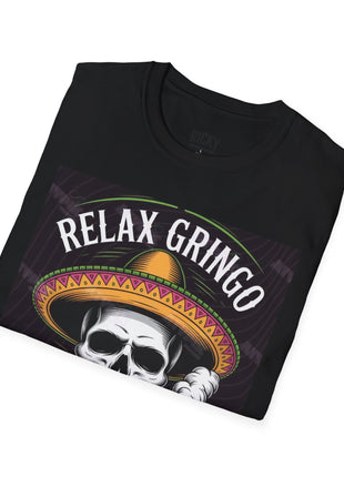Relax Gringo Skull T-Shirt Printify