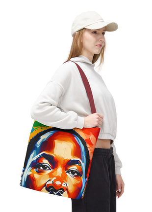 Vibrant Martin Luther Art Tote Bag