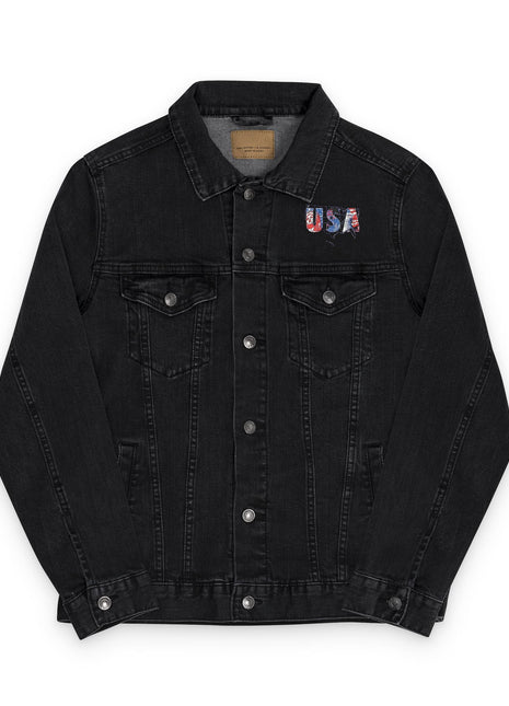 USA Denim Jacket Printify