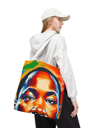 Vibrant Martin Luther Art Tote Bag