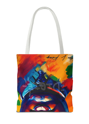 Vibrant Martin Luther Art Tote Bag