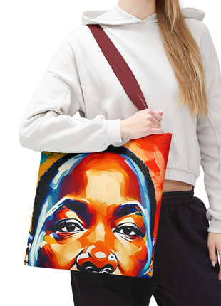 Vibrant Martin Luther Art Tote Bag