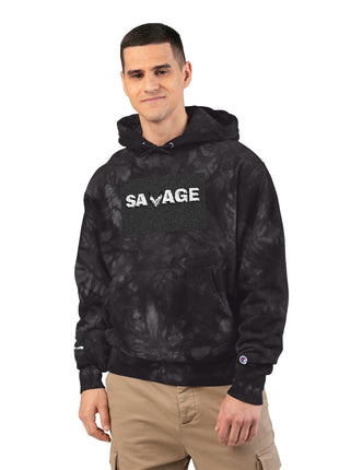 Tie-Dye Savage Hoodie Printify