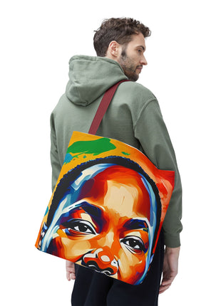 Vibrant Martin Luther Art Tote Bag