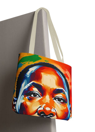 Vibrant Martin Luther Art Tote Bag