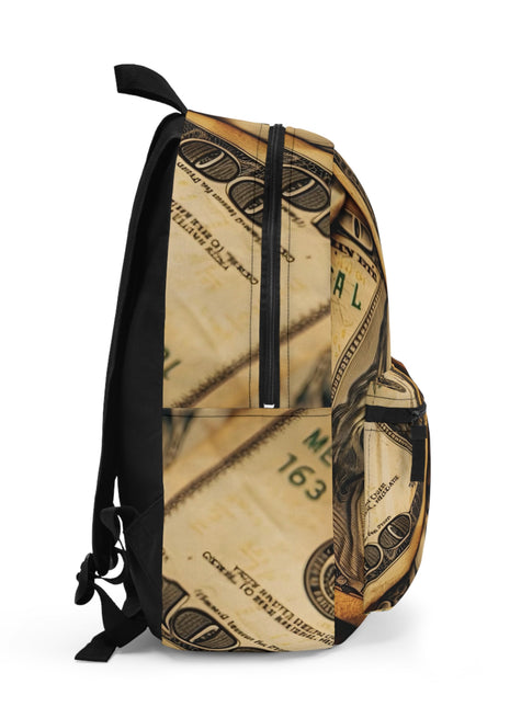 Money Print Backpack.