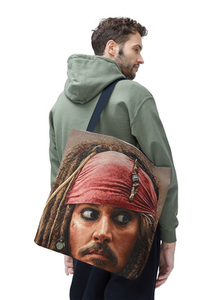 Pirate Captain Jack Tote Bag,