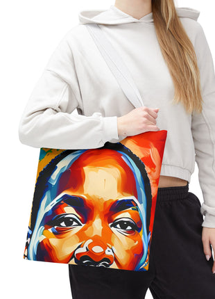 Vibrant Martin Luther Art Tote Bag