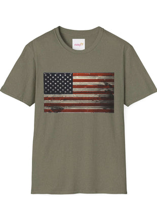 Unisex American Flag Shirt.