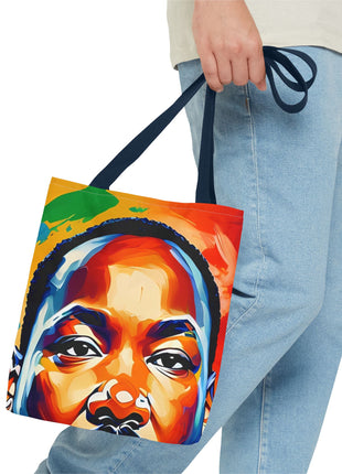Vibrant Martin Luther Art Tote Bag