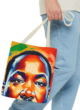 Vibrant Martin Luther Art Tote Bag