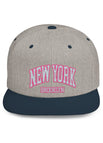One size / Heather Grey/Navy