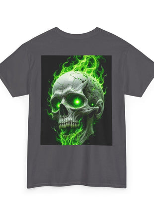Green Skull T-shirt Printify