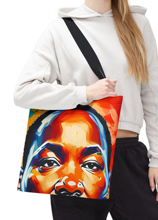 Vibrant Martin Luther Art Tote Bag