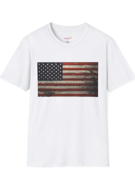 Unisex American Flag Shirt.