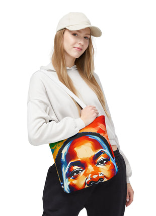 Vibrant Martin Luther Art Tote Bag