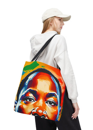 Vibrant Martin Luther Art Tote Bag