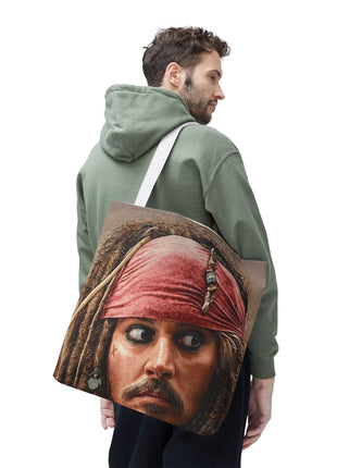 Pirate Captain Jack Tote Bag,