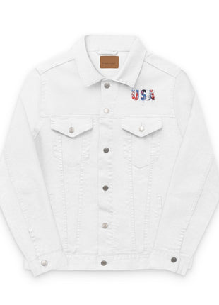 USA Denim Jacket Printify
