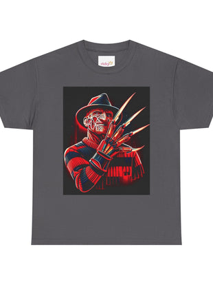 Horror Movie Unisex Tee - Freddy Krueger Design.