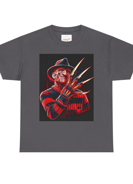 Horror Movie Unisex Tee - Freddy Krueger Design.