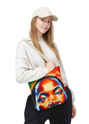 Vibrant Martin Luther Art Tote Bag