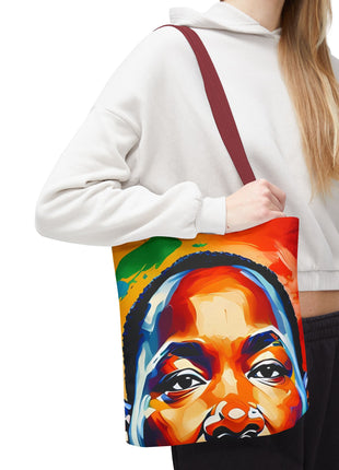 Vibrant Martin Luther Art Tote Bag