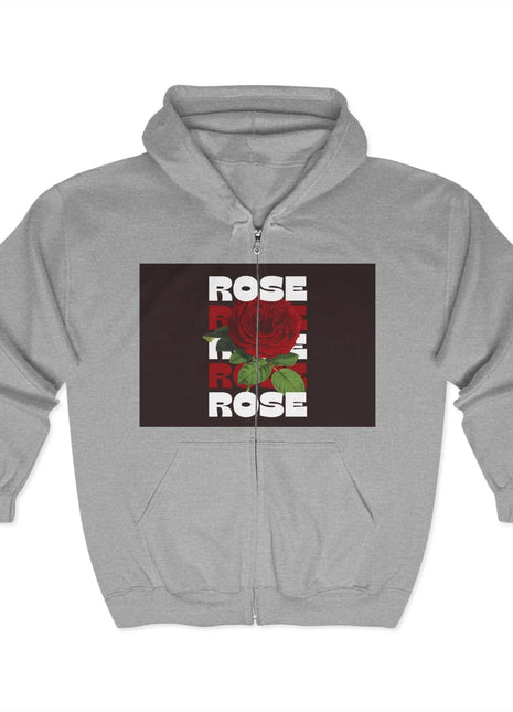 Elegant roses printed on a comfortable, stylish hoodie perfect for floral fashion enthusiasts.