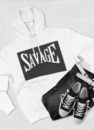 Savage hoodie showcasing stylish and comfortable apparel perfect for casual wear