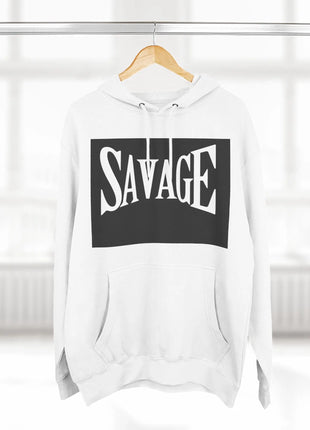 Savage hoodie showcasing stylish and comfortable apparel perfect for casual wear
